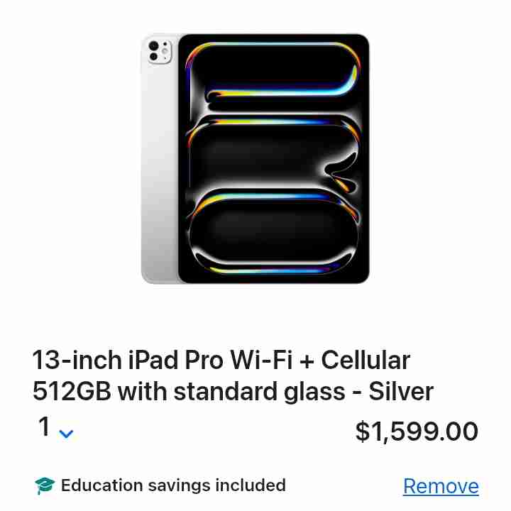 Education - Apple IPad Pro