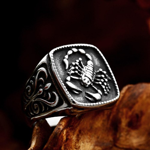 Gothic Scorpion Ring - 9