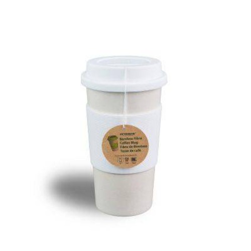 Bamboo fiber EcoCup – 650 ml / 22 oz -White by Peterson Housewares & Artwares