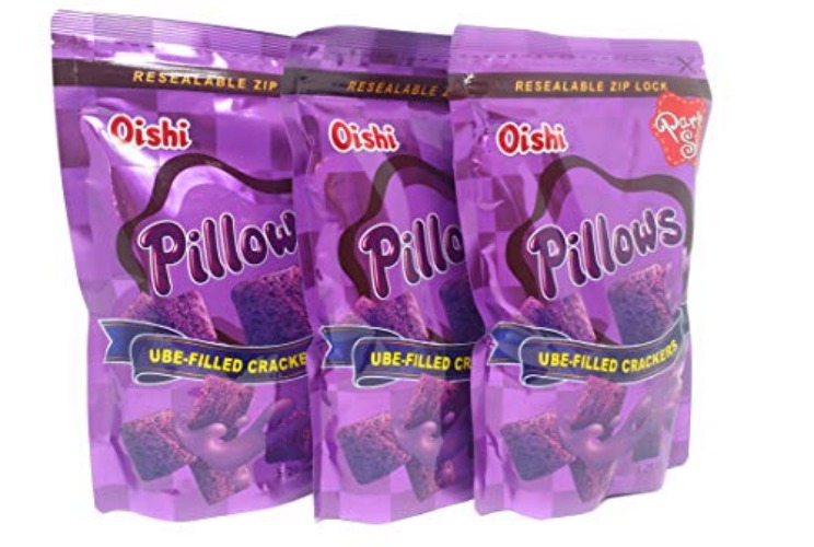 Oishi Pill - Ube - 5.29 Ounce (Pack of 3)