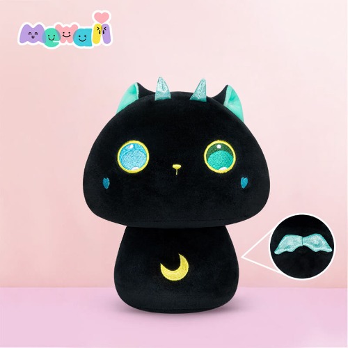 Mewaii® Mushroom Family Magic Cat Stuffed Animal Kawaii Plush Pillow Squishy Toy