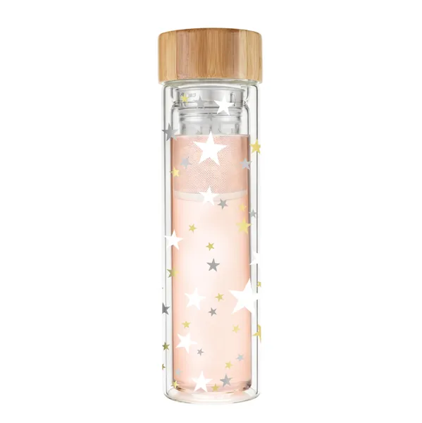 Blair: Stars Glass Travel Infuser Mug