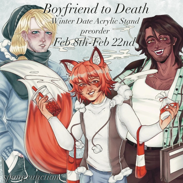 Boyfriend to Death &quot;Winter Date&quot; Acrylic Stands