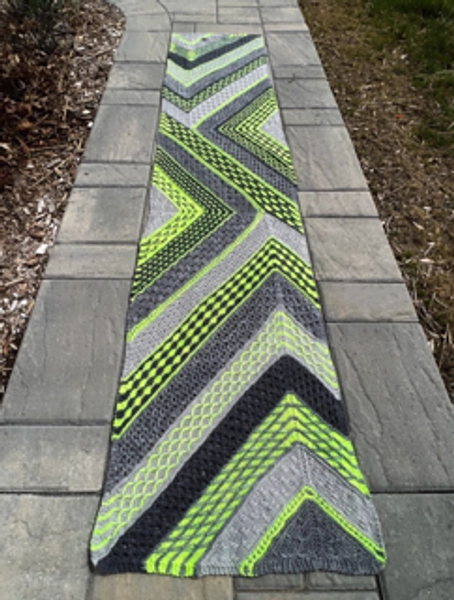 Who Ya Gonna Shawl? pattern by Mary Annarella