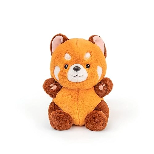 Adorlynetty Big Red Panda Stuffed Animal Panda Plushie Red Panda Plush Toy Gift for Kids Girlfriend Birthday Panda Plush