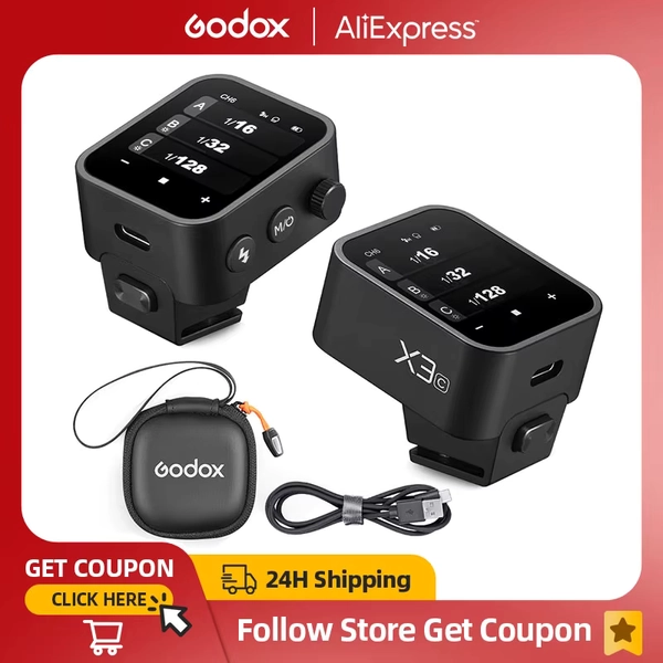Godox X3 TTL HSS 2.4G Wireless Flash Trigger Trasmettitore touch screen OLED Carica rapida per Canon Nikon Sony Fujifilm - AliExpress 44