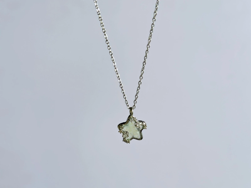 Moon Star Y2K Necklace, Diamond Starlight Y2K Necklace, Stainless Steel Choker, 2000s Cyberpunk Y2K Necklace, Punk Y2K Necklace