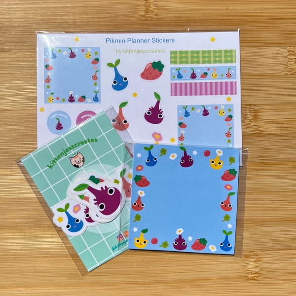 Pikmin Stationery Set
