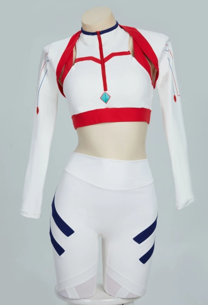 EVA Derivative Mechanical Striped Style Yoga Wear Sportswear Top and High Waisted Leggings with Jacket
