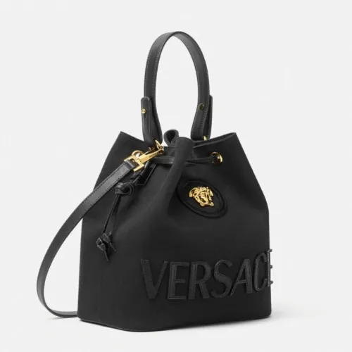 La Medusa Canvas Bucket Bag