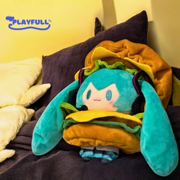 ♡ BURGER MIKU PLUSH ♡