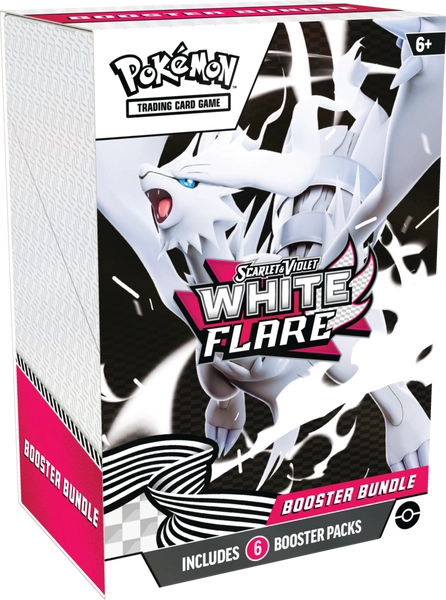 Pokémon TCG: Scarlet & Violet 10,5 - White Flare - Booster Bundle - Reshiram 