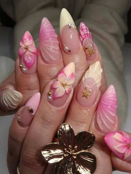 Handmade Summer Nails