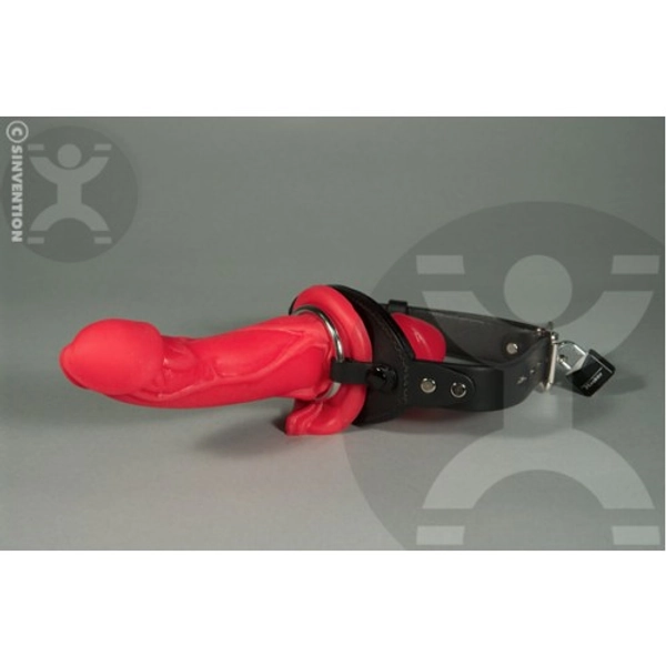 Phallic Gag Dildo Face Harness (Sinvention)