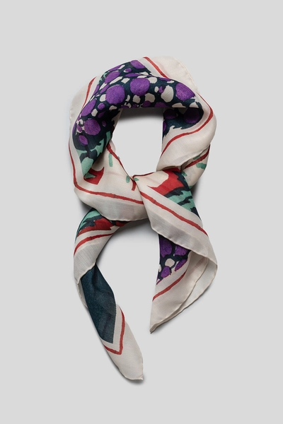 Square Scarf ‘Grape’ E. A. Séguy