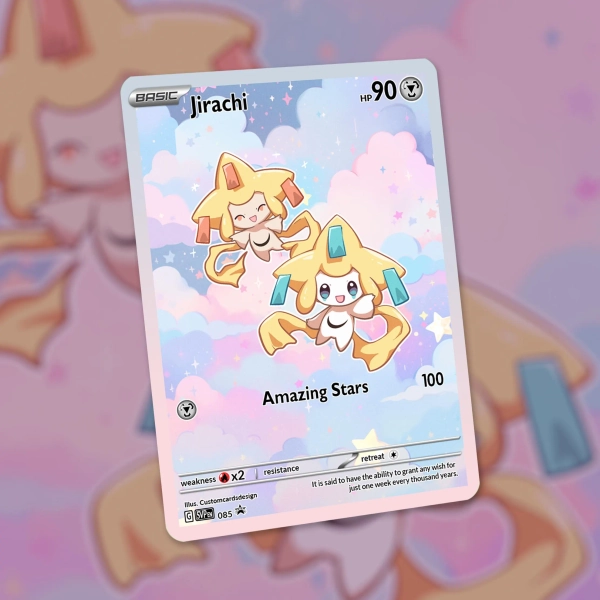Jirachi Card! Custom Made!