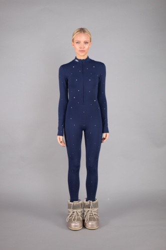 Alpa Rhinestone Jumpsuit | SMALL