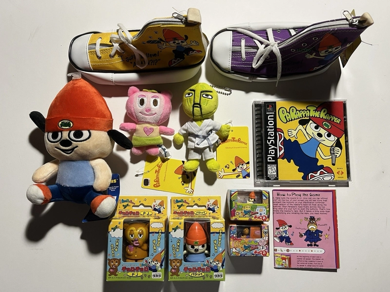 PaRappa the Rapper (PS1 PlayStation 1)Works Complete CIB w/poster And Extras🔥