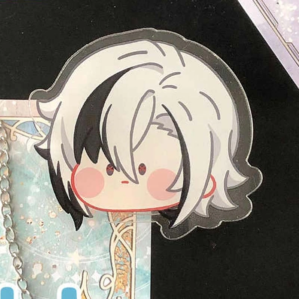 Fontaine Genshin Impact Phone Grips Holder Chibi Genshin Fanart - Arlecchino