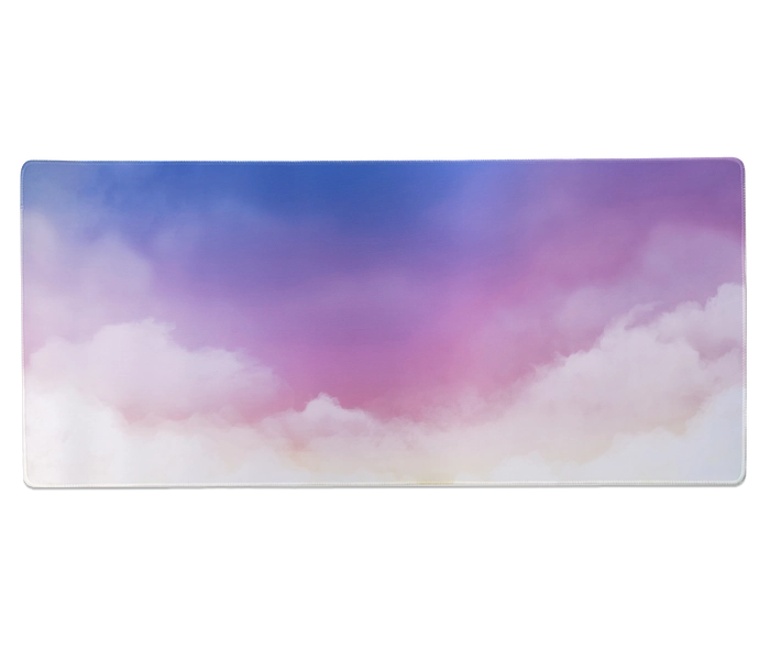 Pastel Clouds Desk Mat