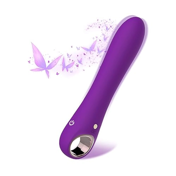 TUITIONUA G Spot Dildos Vibrator Sex Toys for Woman - Bullet Vibrator with 10 Vibrating Modes, Silicone Dildo Clitoris Anal Nipple Stimulator Adult Female Sex Toy for Couples Sex Pleasure