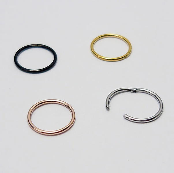 Nose Piercing Segment Ring Septum Nose Ring Breast Lip Ear Hinge Clicker Stainless Steel