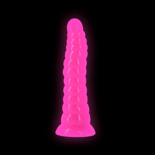 Firefly Nymph 7.5 Glow-in-the-Dark Pink Dildo