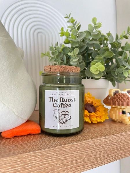 The roost Coffee Candle ACNH / Handmade aromatic and decorative candle