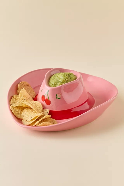 Western Hat Chip & Dip Bowl
