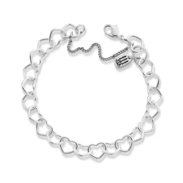 Connected Hearts Charm Bracelet