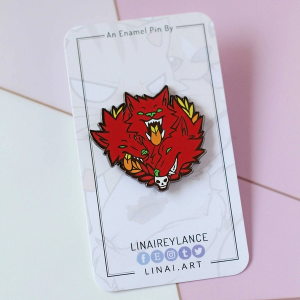 Cerberus - Hades Enamel Pin