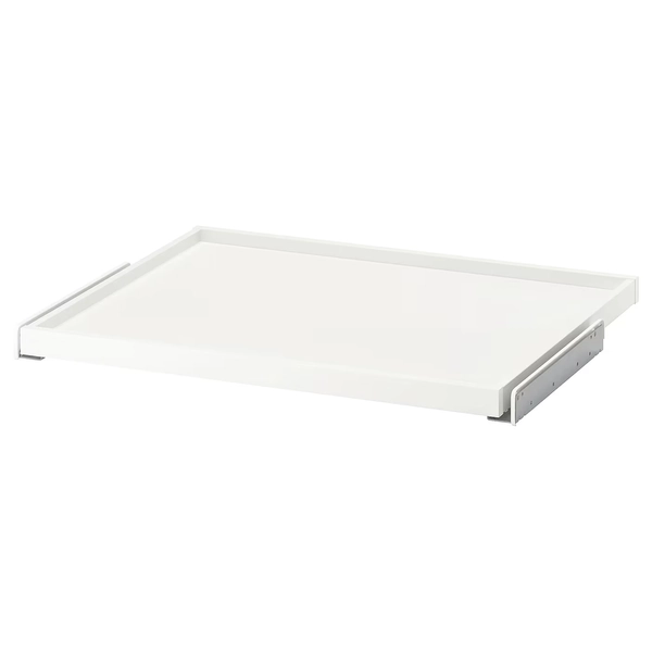 KOMPLEMENT Tabuleiro extraível, branco, 75x58 cm - IKEA