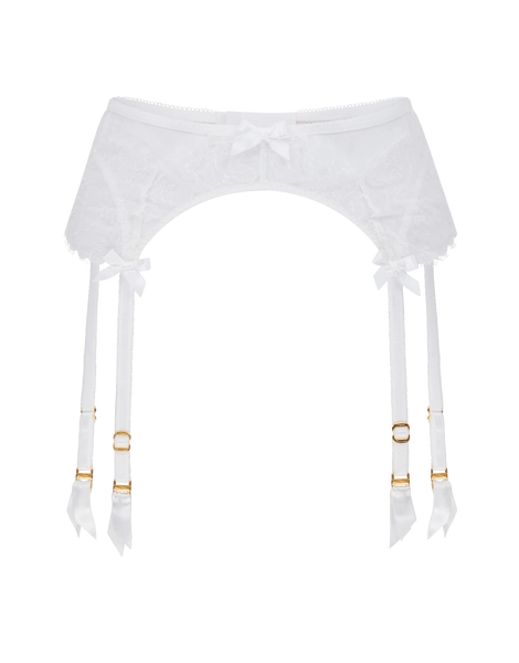 Willa Suspender in White | Agent Provocateur