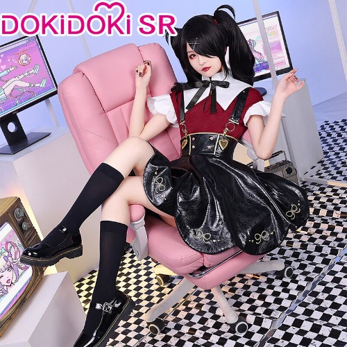 【Partial Size Ready For Ship】DokiDoki-SR Game NEEDY GIRL OVERDOSE Cosplay Needy Streamer Overload Ame chan Cospaly Costume Game KAngel