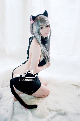 Turtleneck Virgin Killer Sweater - Black