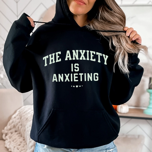Etsy Anxiety Hoodie | Self Care Sarcastic Hoodie 