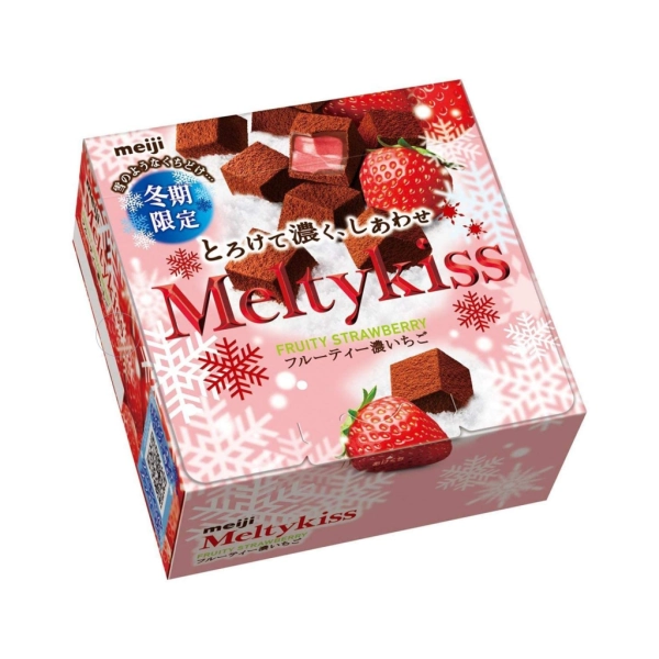 Meiji Melty Kiss Strawberry Chocolate