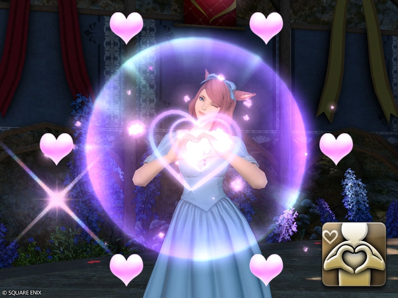 Emote: Love Heart | FINAL FANTASY XIV Online Store