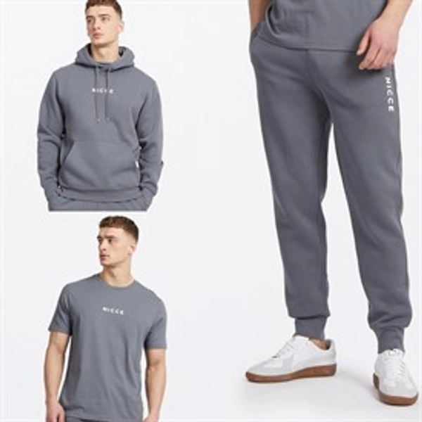 NICCE Mens Dylan Three Steel Grey