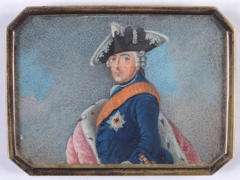 Anton Friedrich Koenig (1722-1787) "King Friedrich II of Prussia", 1750/60