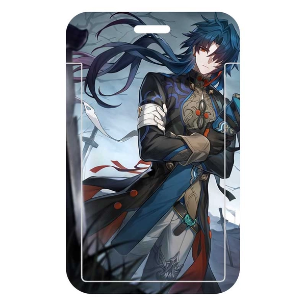 HSR Blade Badge Holder Honkai Star Rail Blade Signature Light Cone Keychain