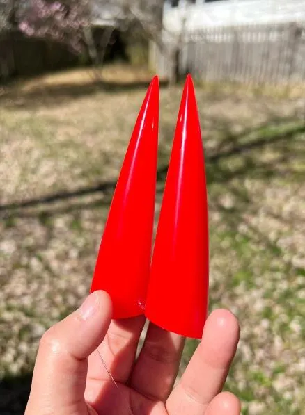 Accurate Power Cosplay Solid Red Demon Horns