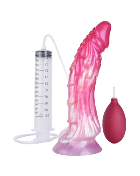 Rose Dragon Squirting Fantasy Dildo