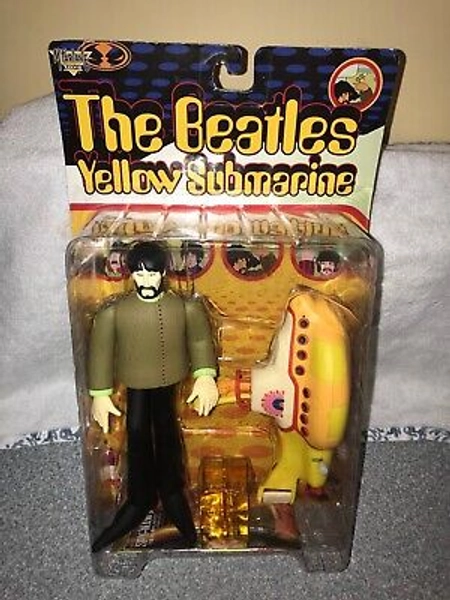 The Beatles Yellow Submarine GEORGE HARRISON Sealed Model McFarlane Spawn 1999  | eBay