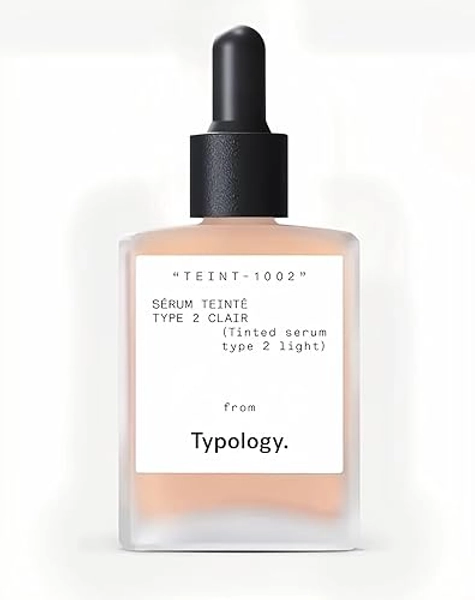 Typology Tinted Serum with Vitamin C, Squalane & Aloe Vera - Type 2 / Light