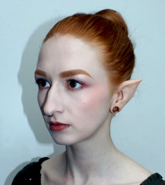 Elf Ears Tip Prosthetics Cosplay Silicone (Latex Free) E01