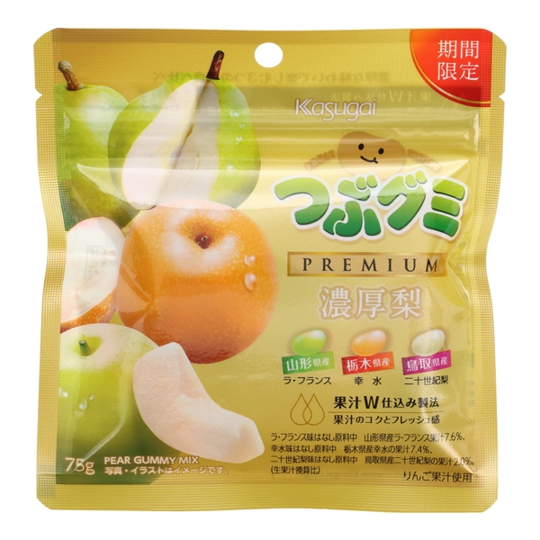 Tsubu Gummy Premium Pear
