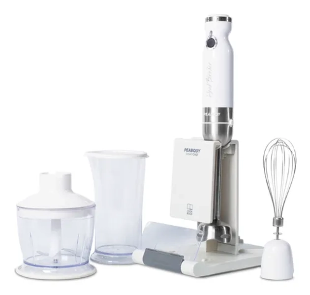 Licuadora De Mano Mixer Peabody Pe-lma327b Color Blanco 800w