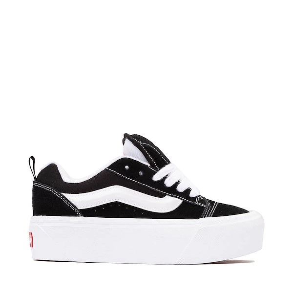 Vans Knu Stack Skate Shoe - Black