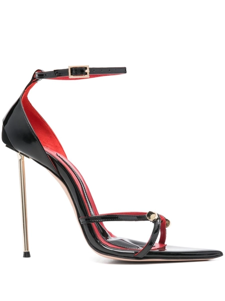 HARDOT 110mm Sinner Sandals | Black | FARFETCH RO